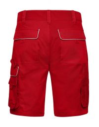 Arbeitsshorts Herren in Rot